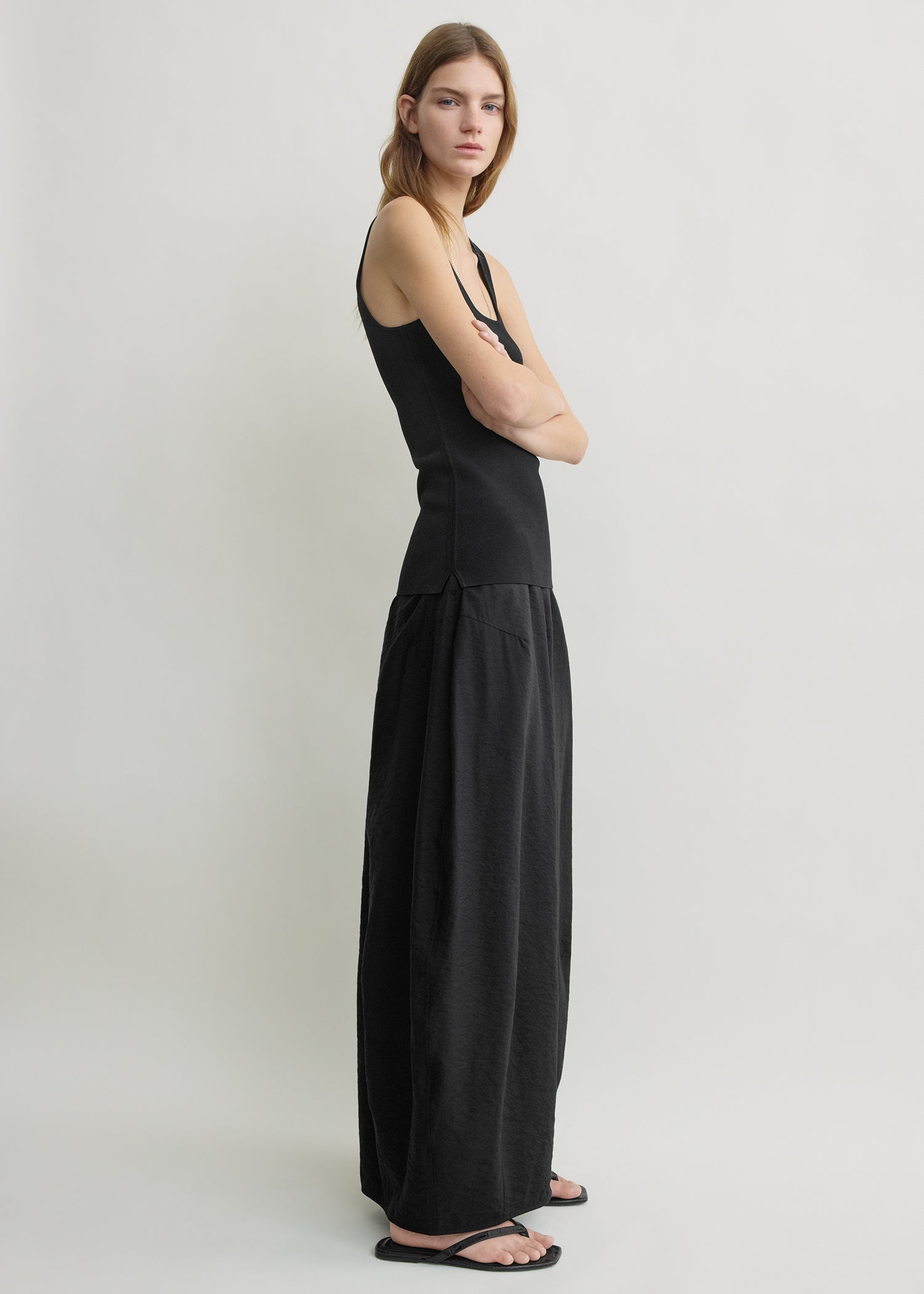 Parachute skirt black