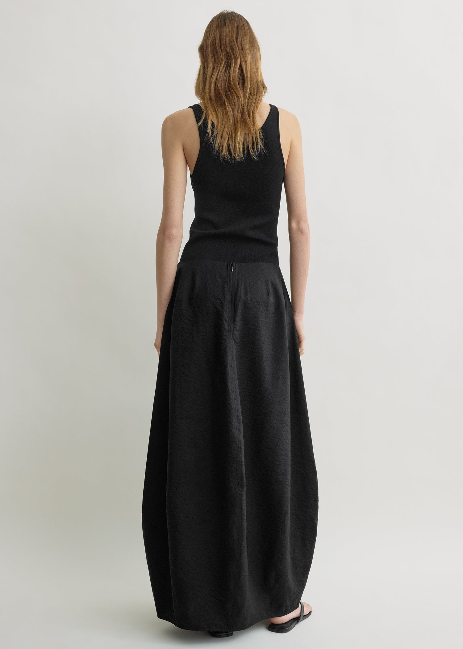 Parachute skirt black