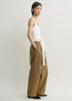 Relaxed chino trousers hazel
