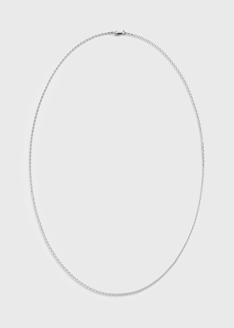 Forzatina necklace 18kt white gold