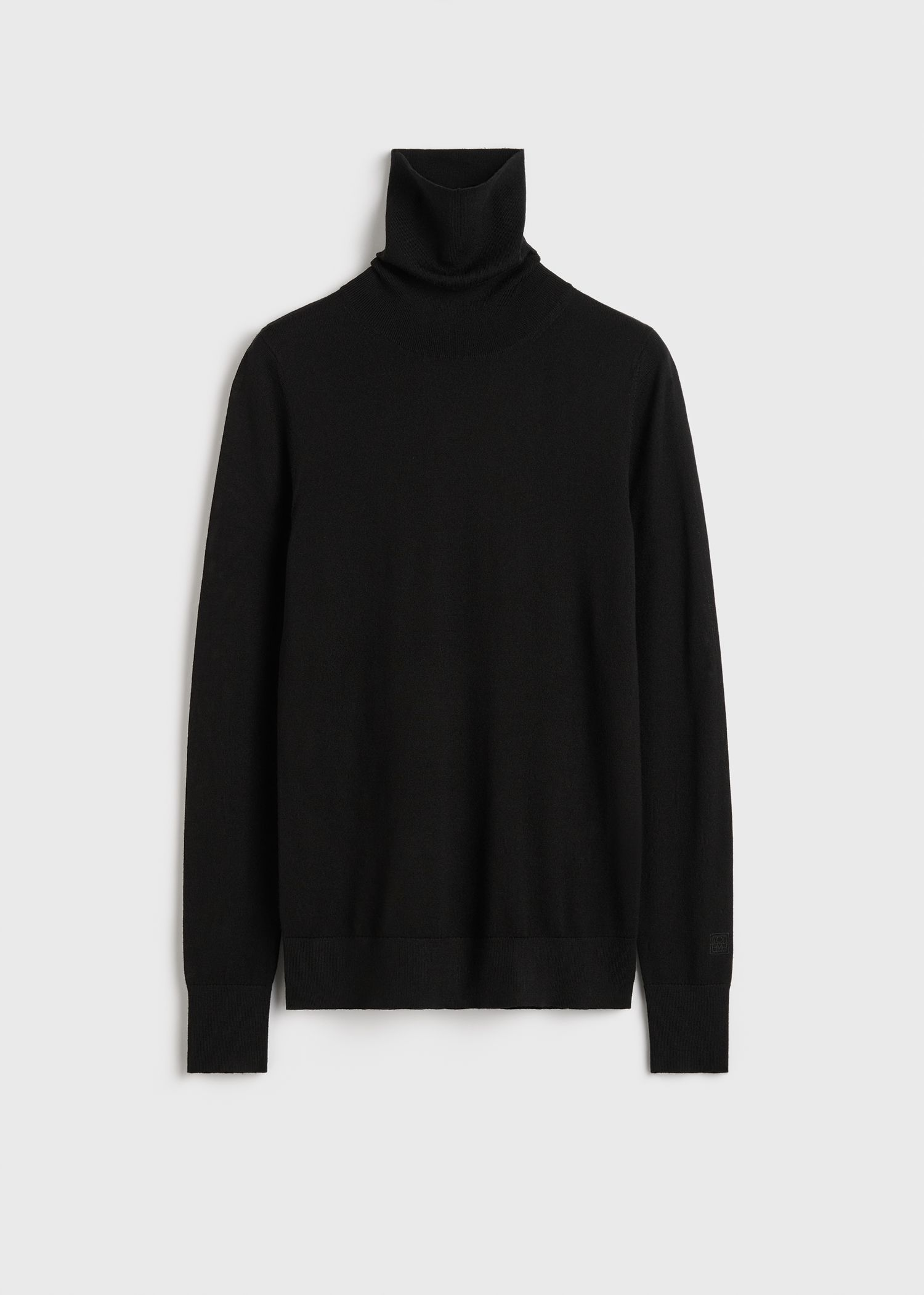 Fine turtleneck black