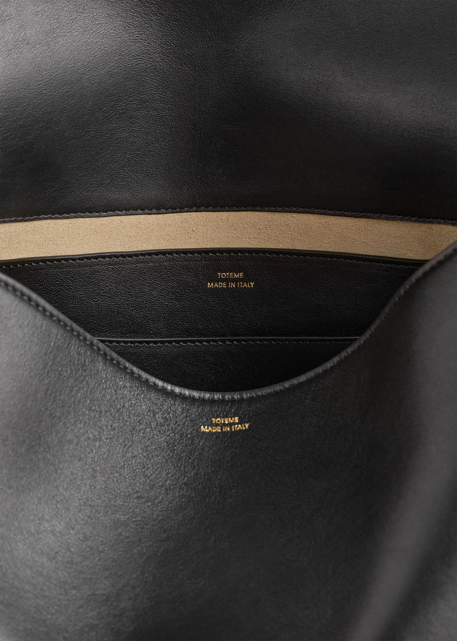 T-lock leather satchel black