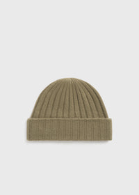 Cashmere beanie hazel