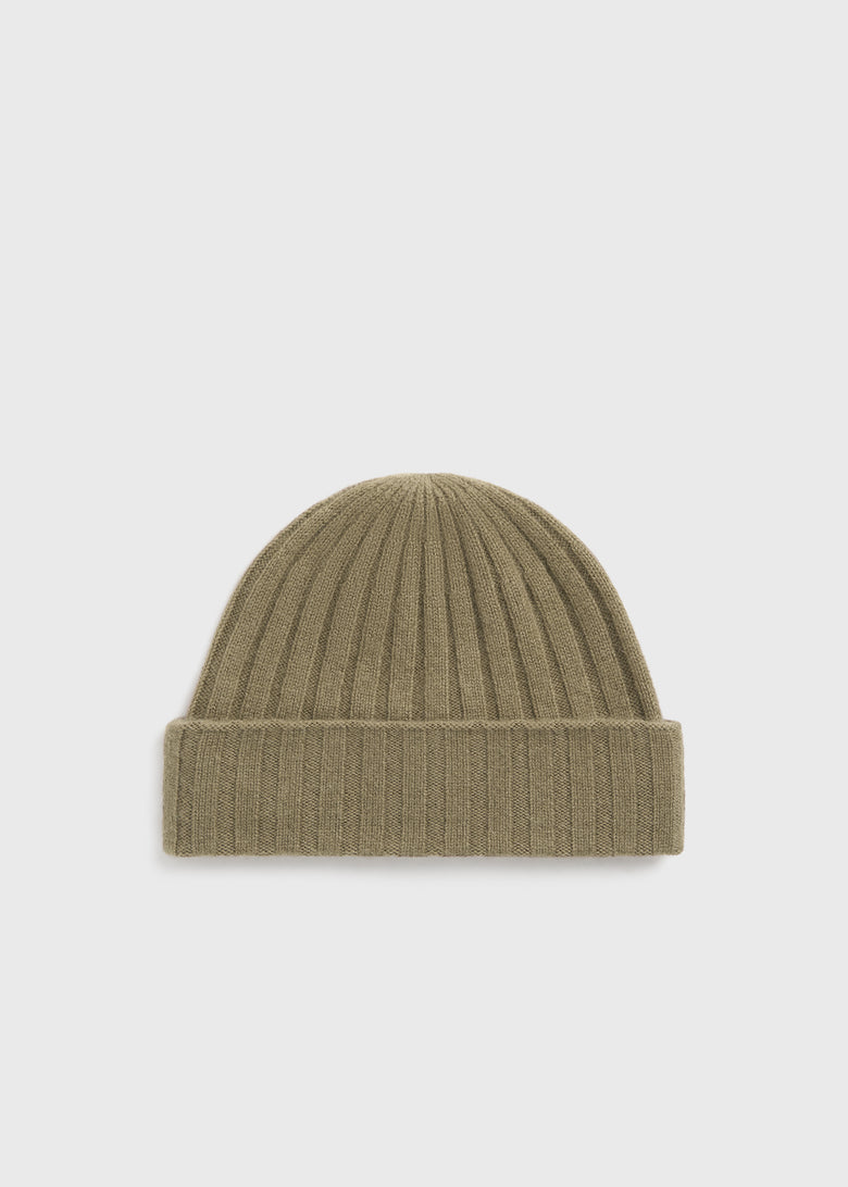 Cashmere beanie hazel