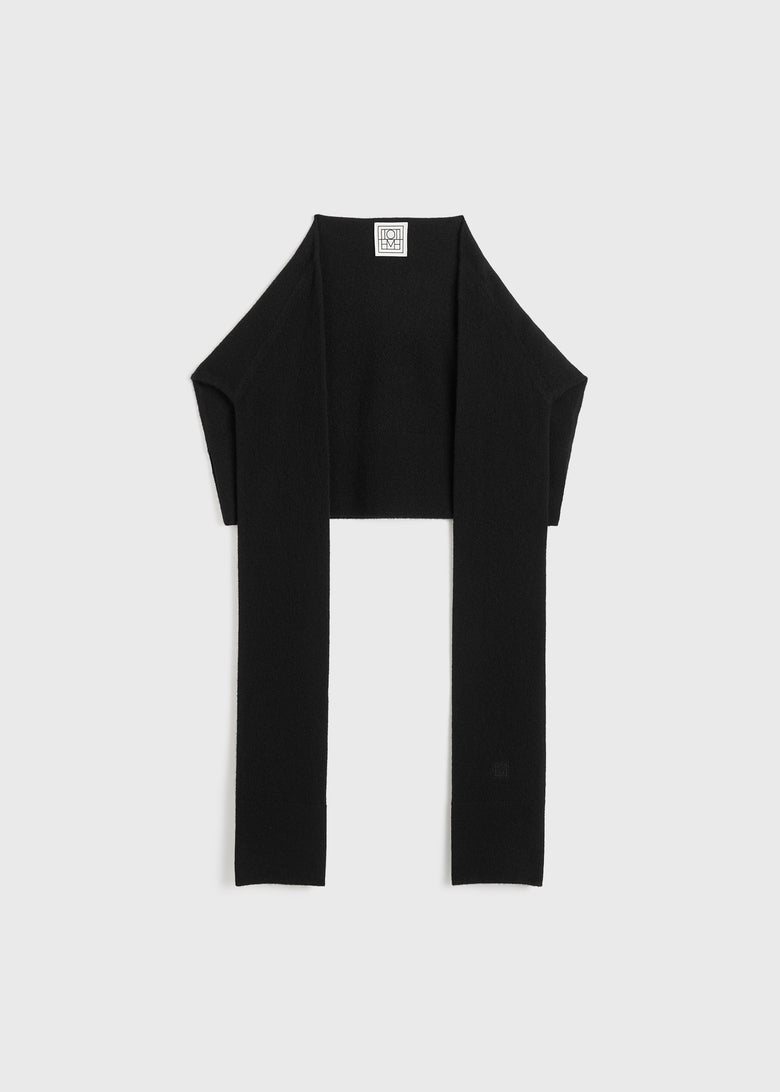 Sleeve scarf black