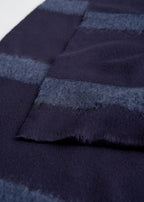 Monogram twill scarf navy