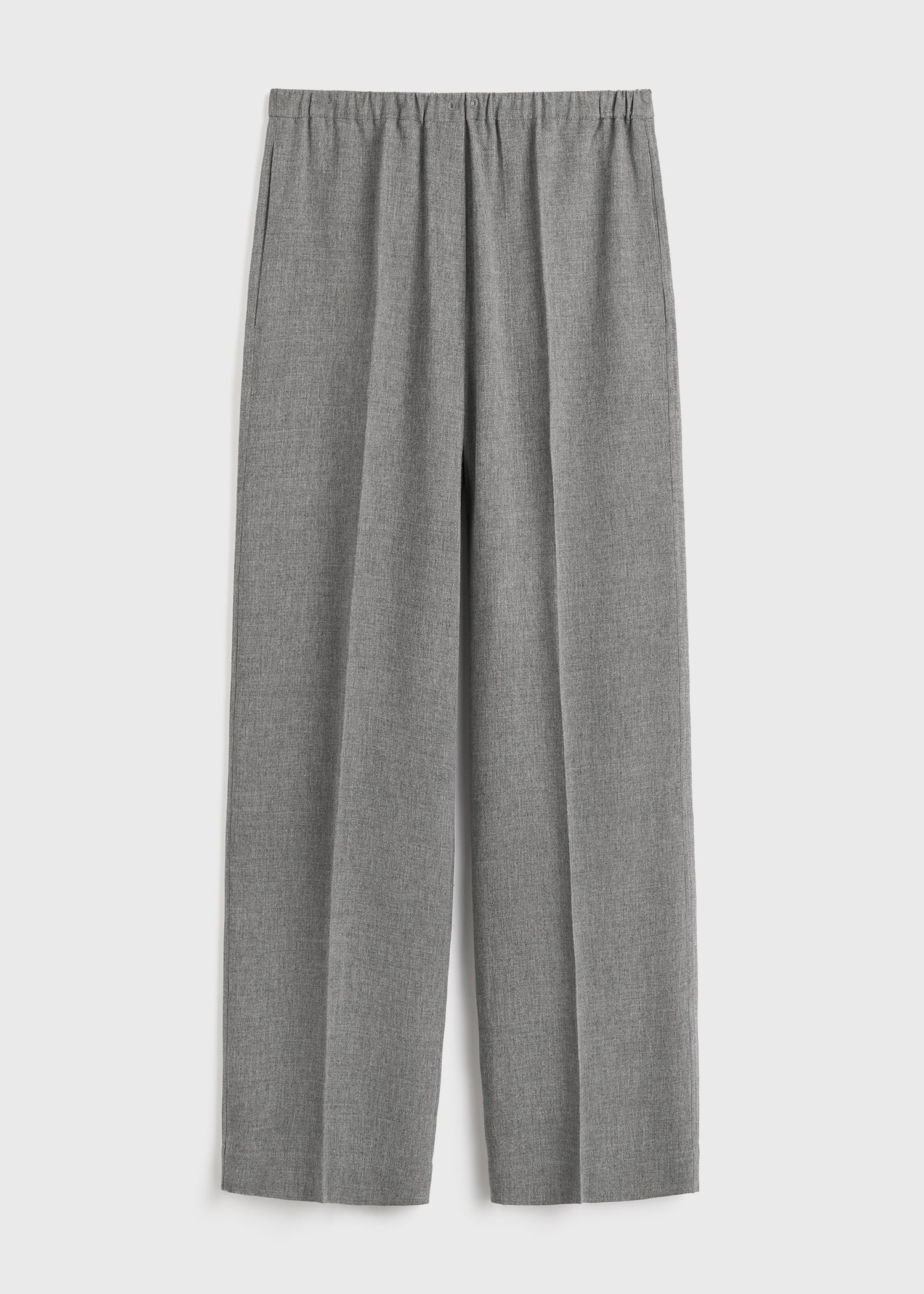 Fluid winter trousers mid grey