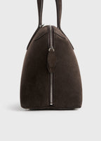 Medium suede day tote brown