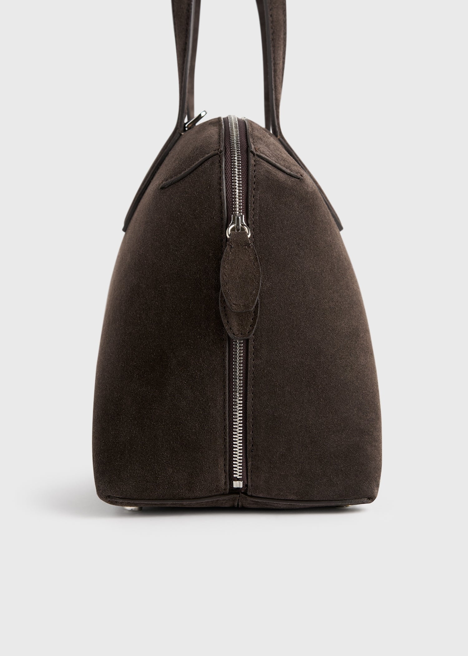 Medium suede day tote brown