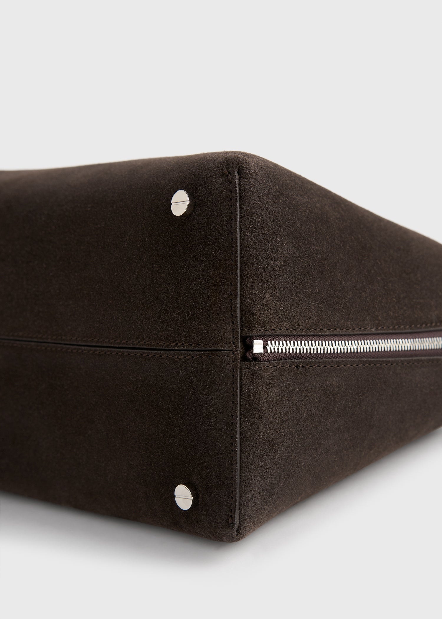 Medium suede day tote brown