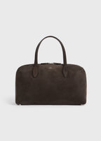 Medium suede day tote brown