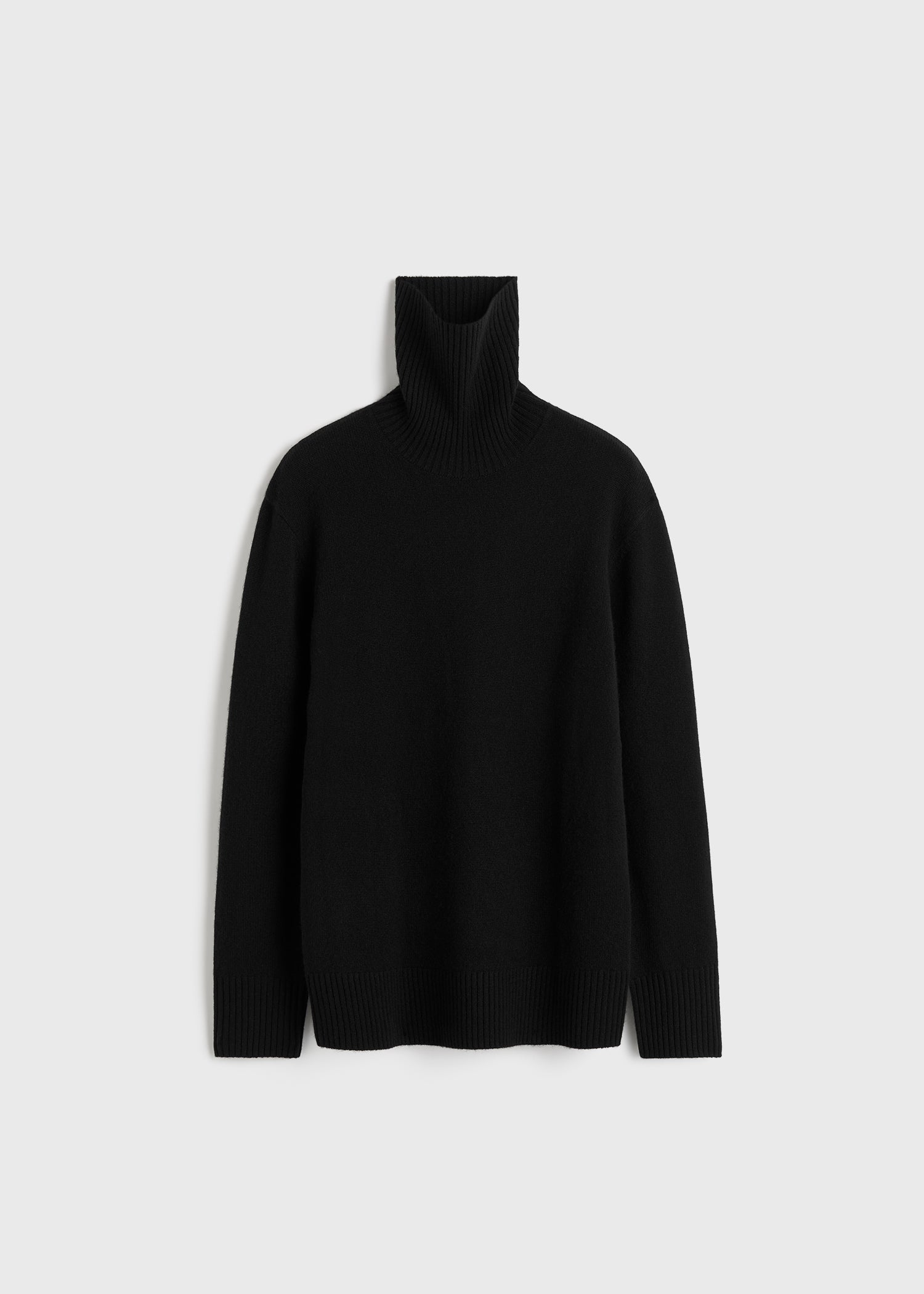 Cashmere turtleneck black