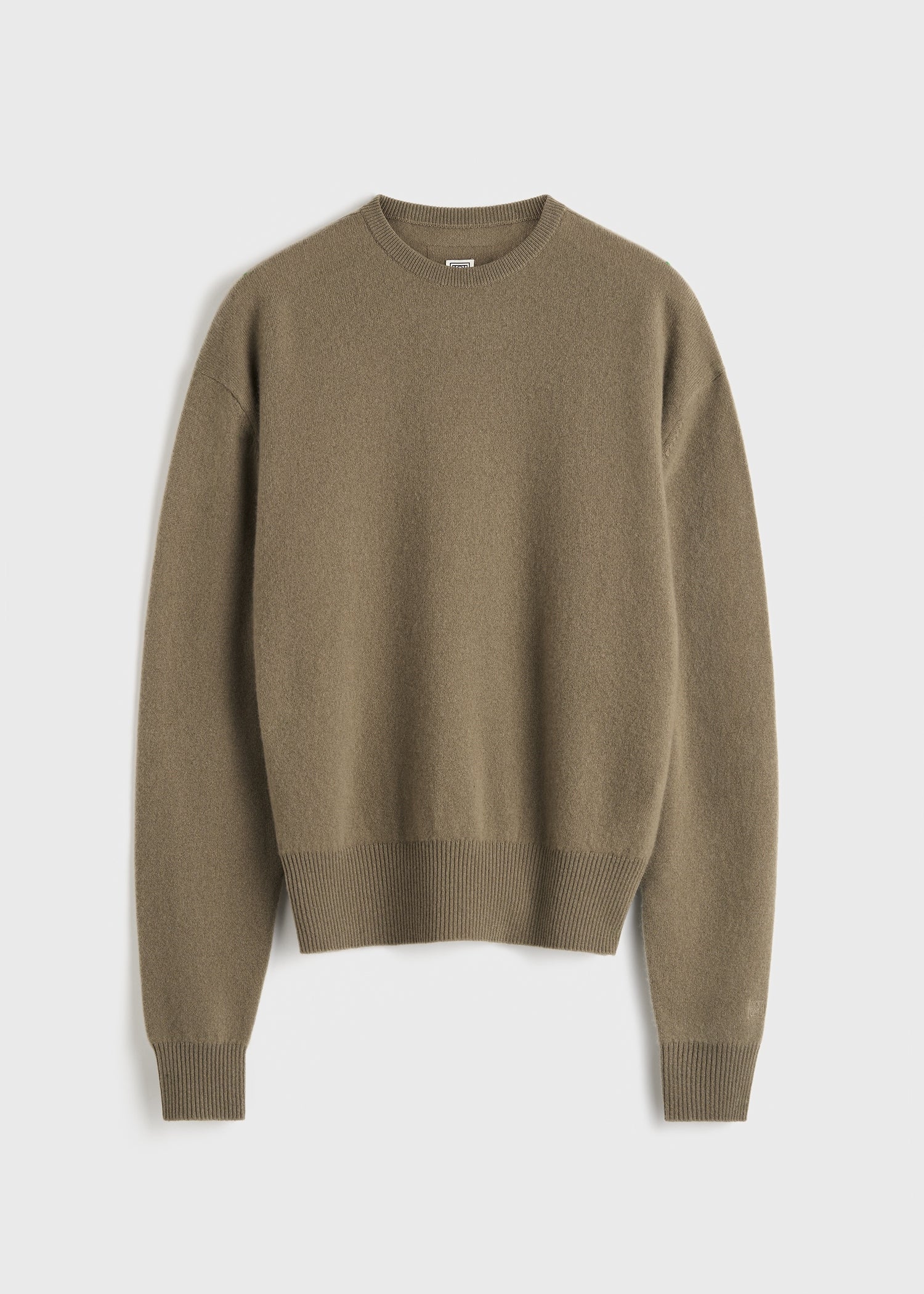 Classic cashmere crew knit hazel