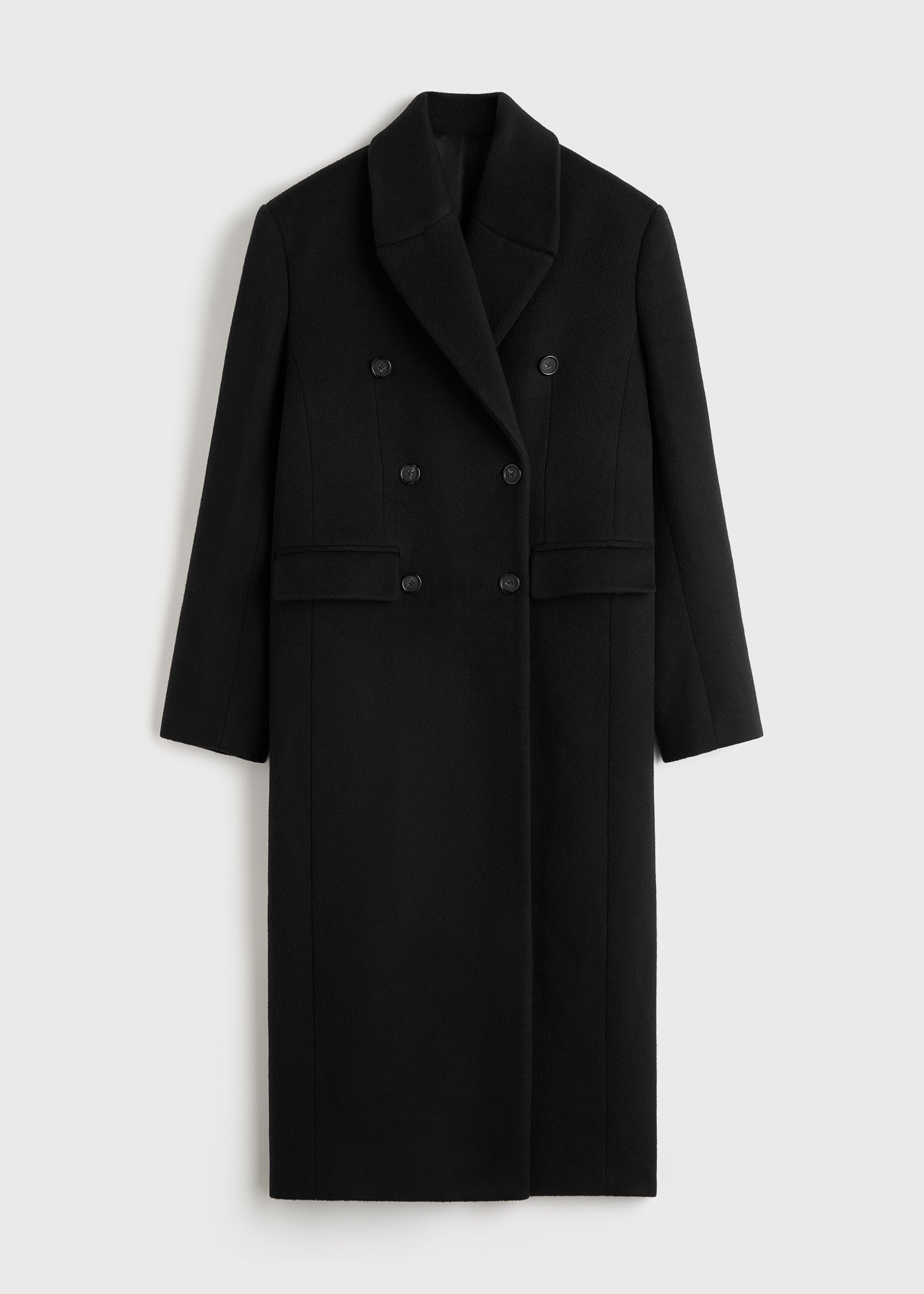 Broad coat black