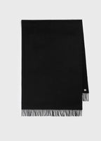 Cashmere scarf black