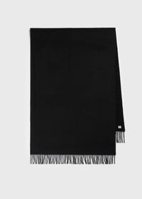 Cashmere scarf black