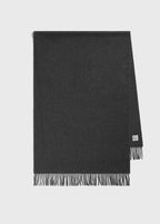 Cashmere scarf charcoal