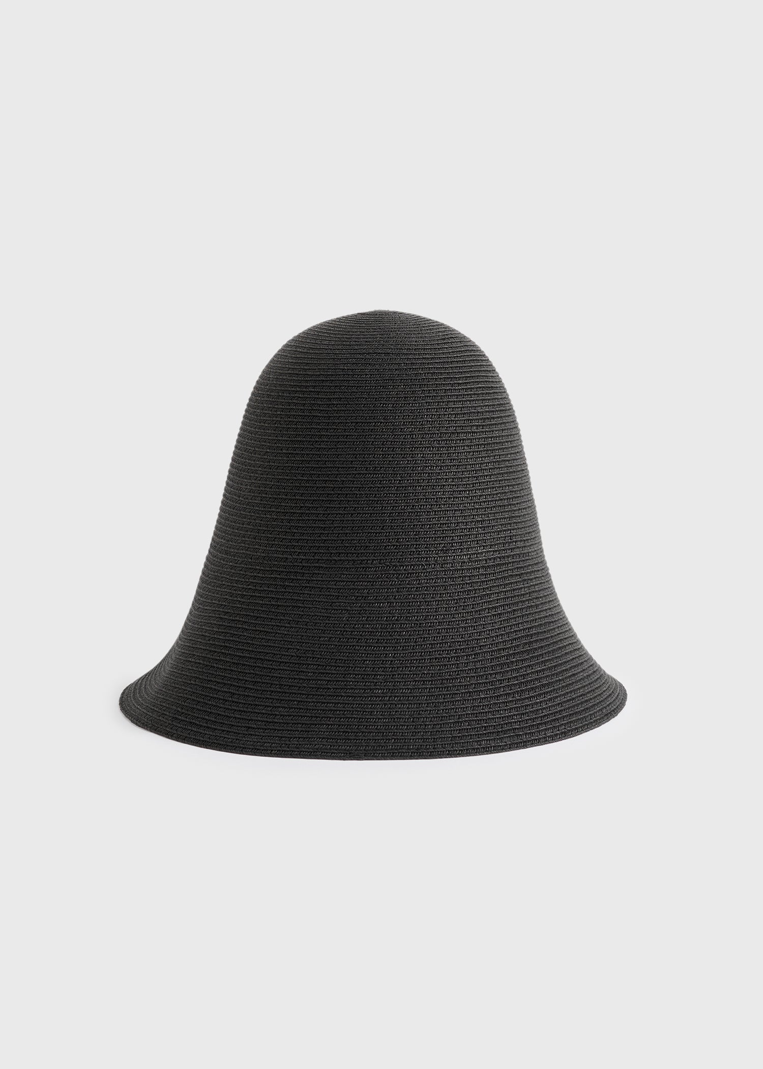Paper sun hat black