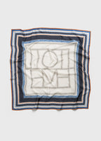 Collector scarf ecru/navy