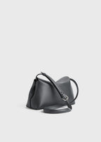 T-lock leather clutch shark