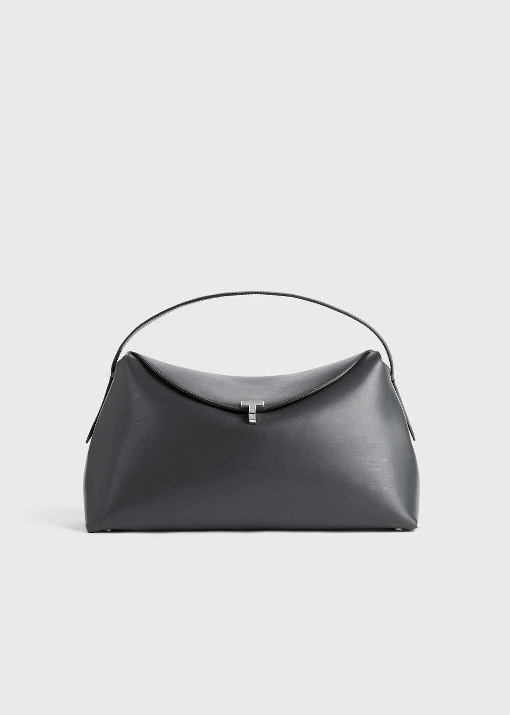 T-lock leather top handle shark