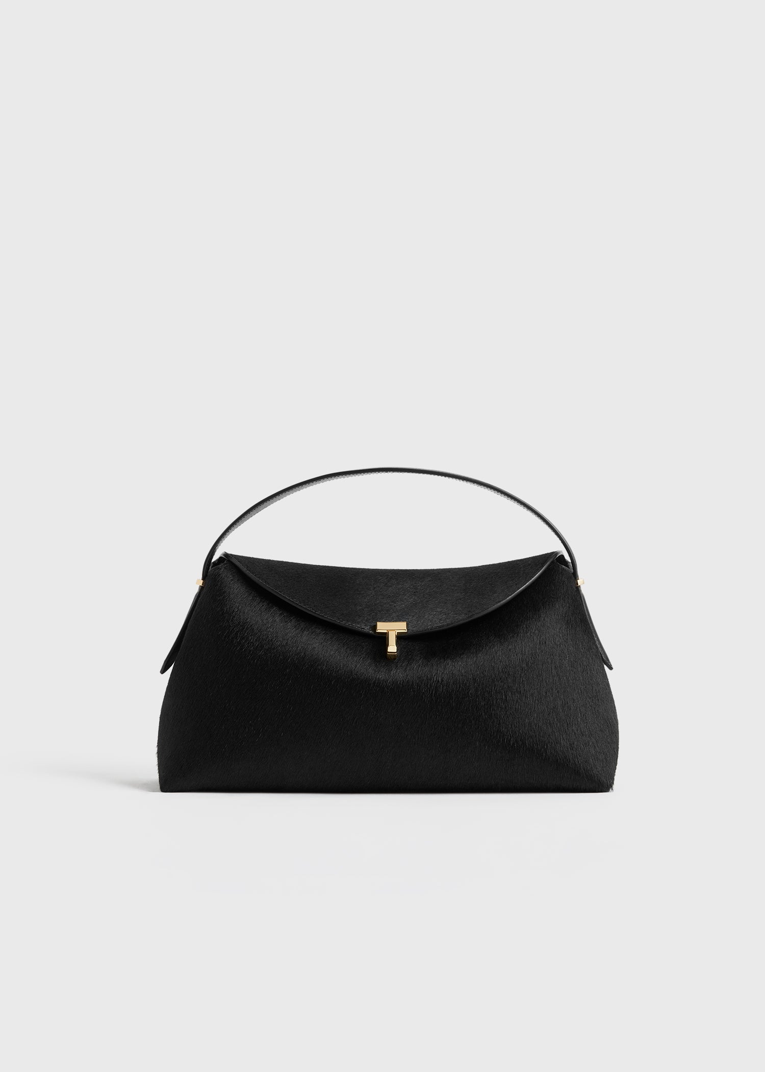 T-lock pony hair top handle black