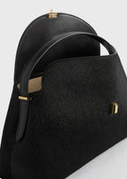 T-lock pony hair top handle black