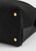 T-lock pony hair top handle black