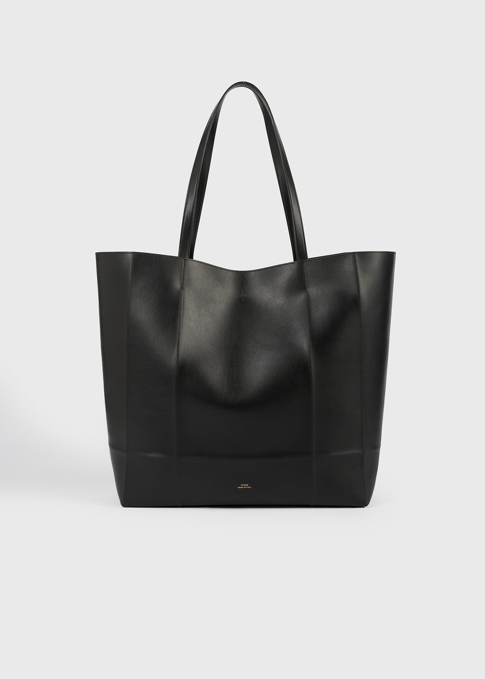 Roam leather tote black