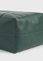 Roam leather tote dark green
