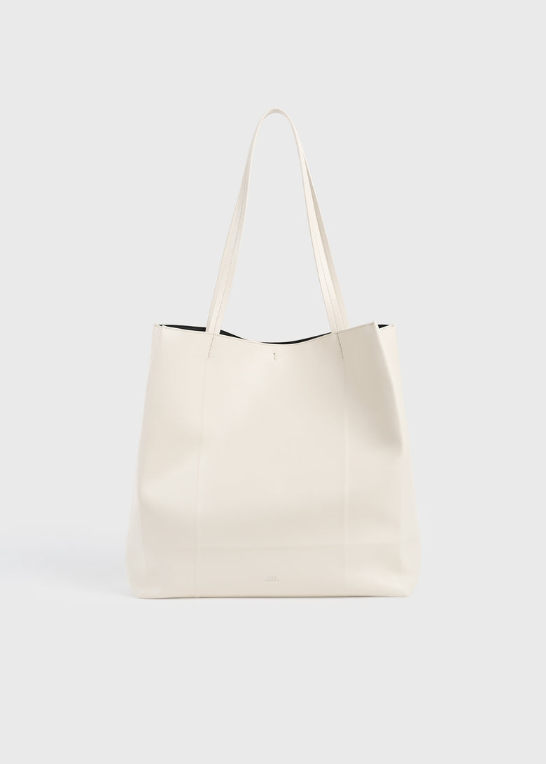 Roam leather tote stone