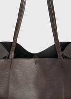 Roam leather tote brown