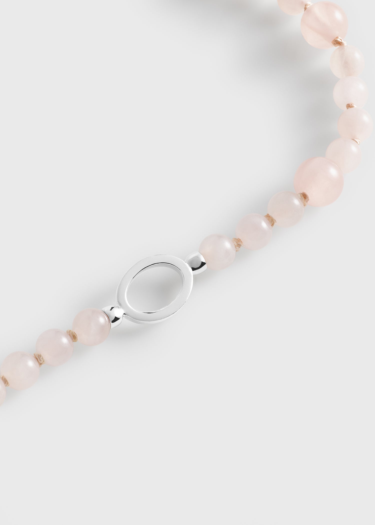 Infinity bead necklace bloom