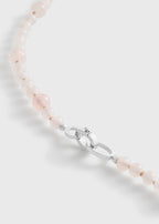 Infinity bead necklace bloom