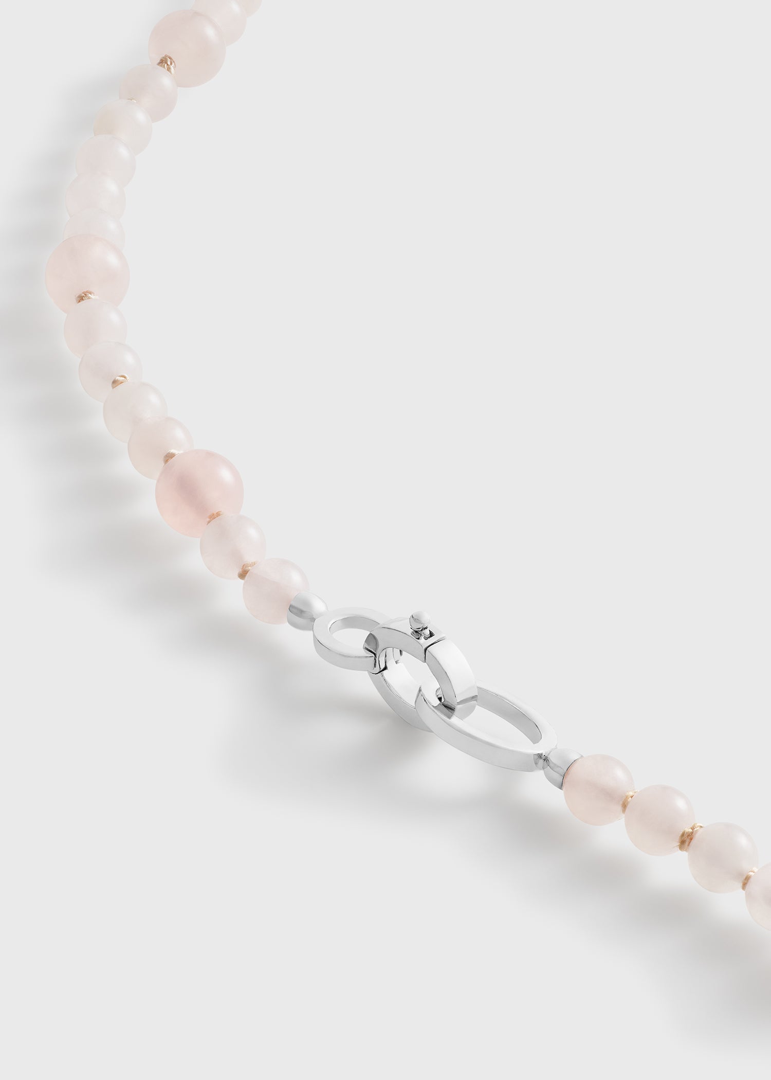 Infinity bead necklace bloom