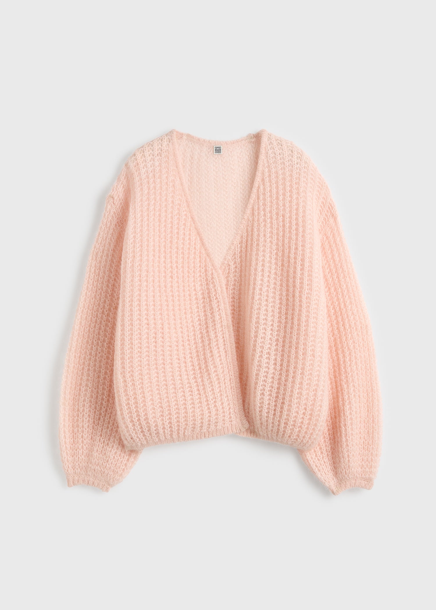 Puffed cardigan bloom