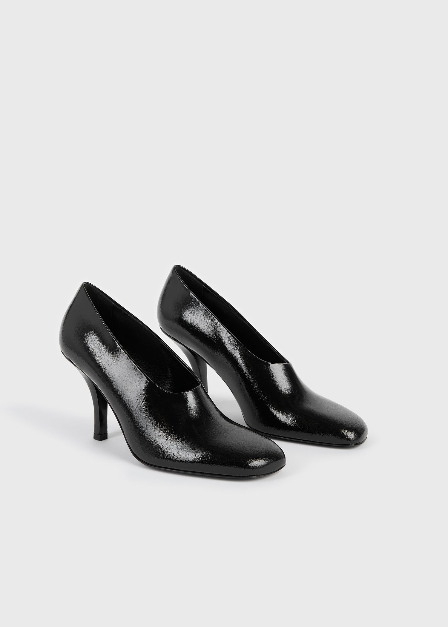Contour naplack pumps black