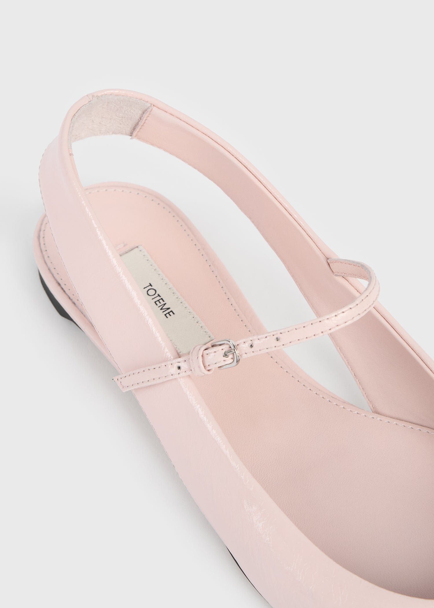 Slingback naplack mary janes flamingo