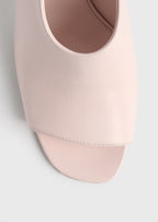 Contour naplack slingbacks flamingo