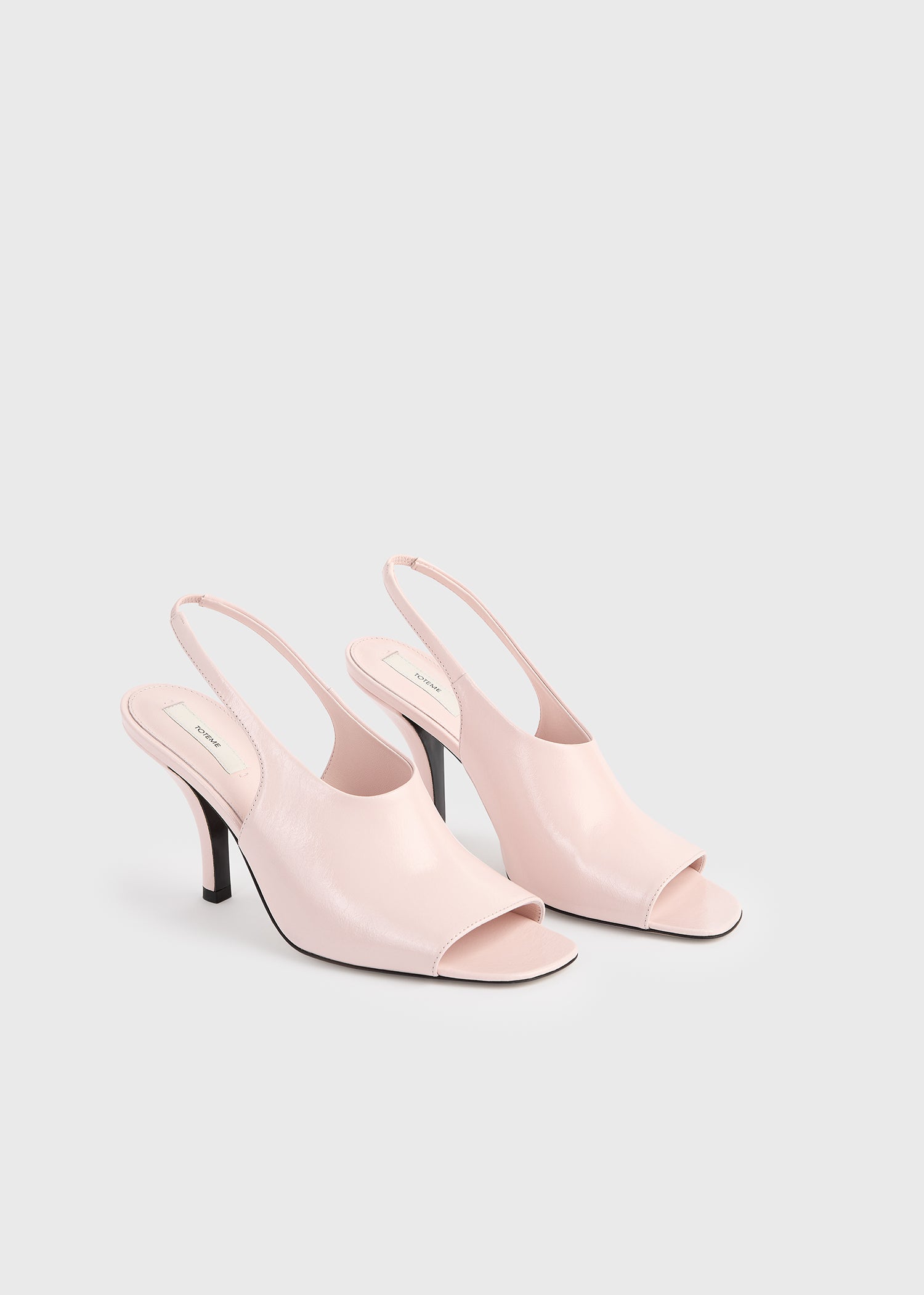 Contour naplack slingbacks flamingo