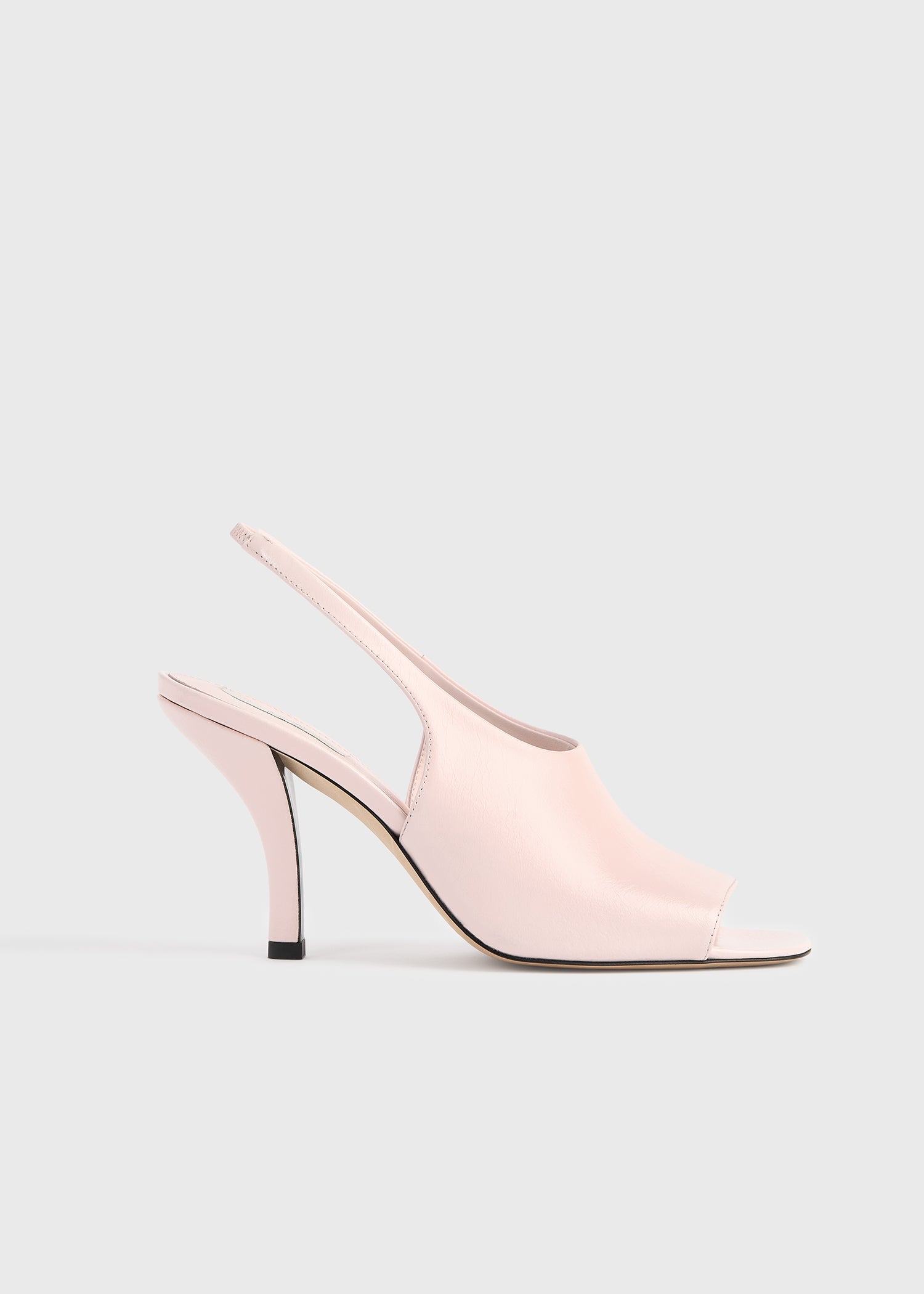 Contour naplack slingbacks flamingo