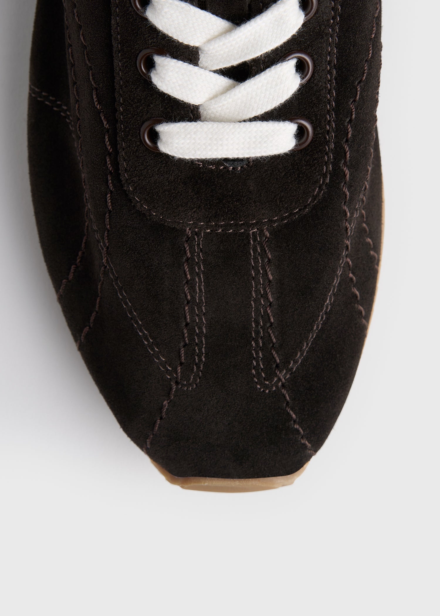 Flex suede sneakers umber