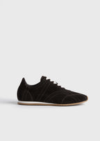 Flex suede sneakers umber