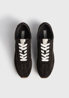 Flex suede sneakers umber
