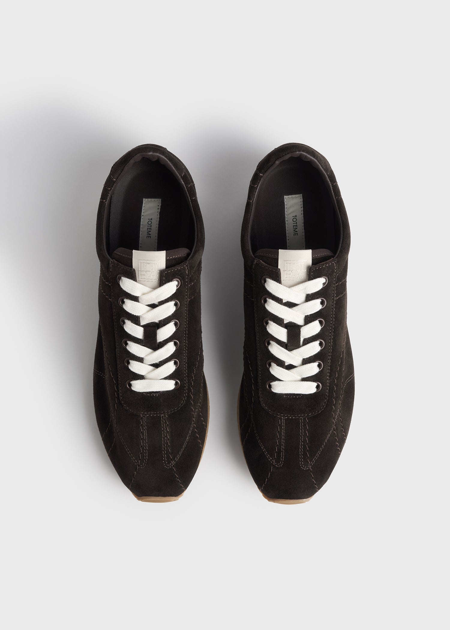 Flex suede sneakers umber