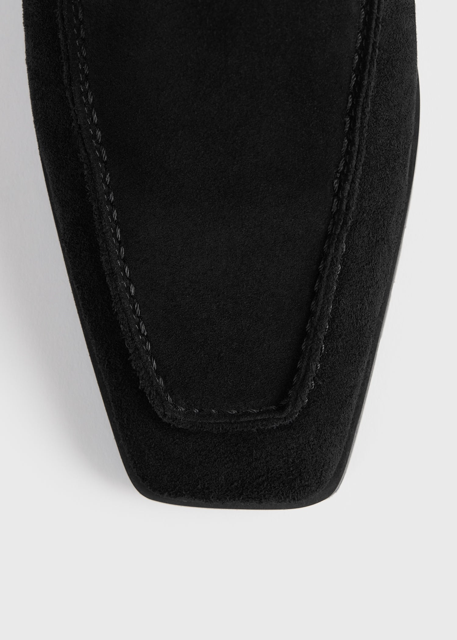 Loafer boots black
