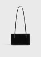 Cocktail velvet bag black