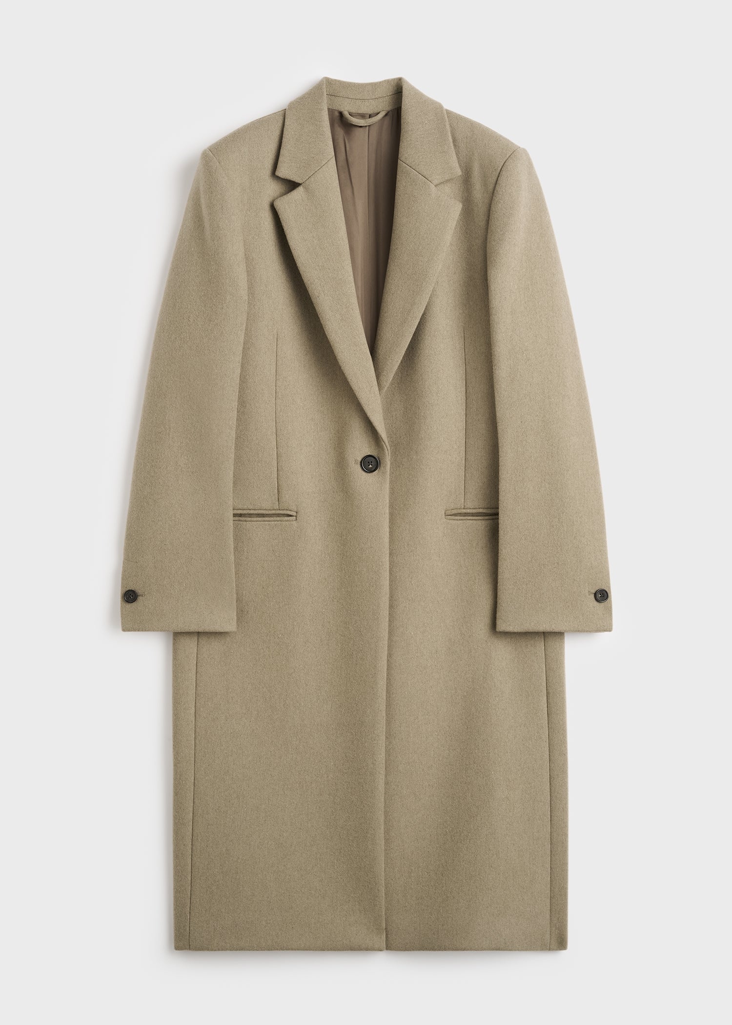 Classic winter coat biscuit