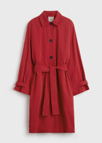 Light spring trench poppy