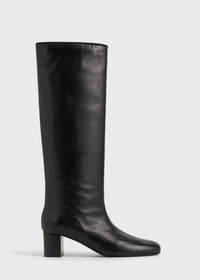 Downtown nappa knee-high boots black